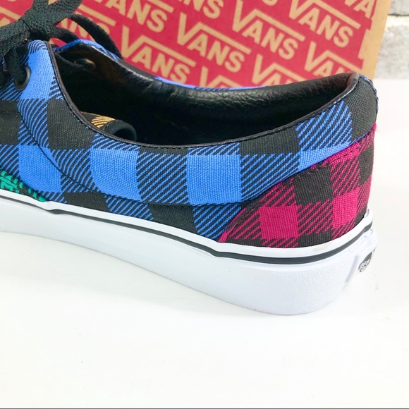 VANS Era Buffalo Mix Multicolor Mens Sizes 8 8.5 - Picture 5 of 7